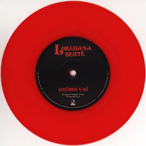Loredana Berte - Fiabe / Anima Vai Red Vinyl Edition