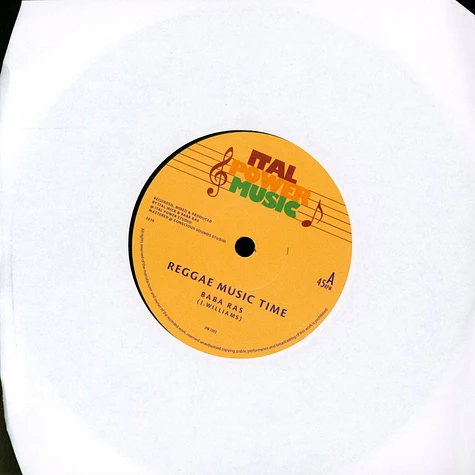 Baba Ras / Ital Mick - Reggae Music Time / Version