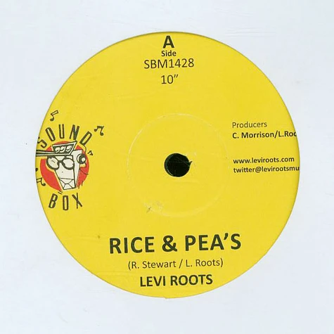 Levi Roots - Rice & Peas / Terror Mass U Dub 1, Dub 2