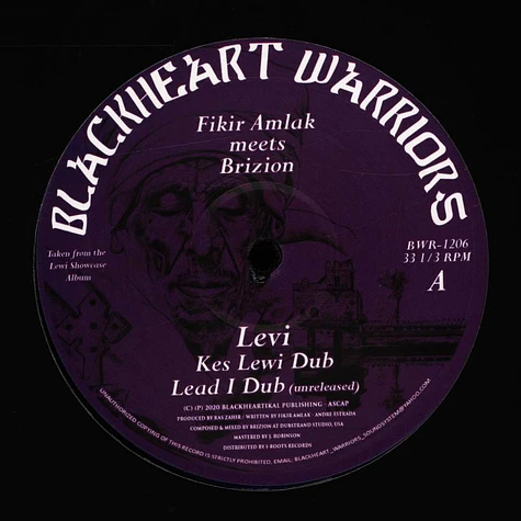 Fikir Amlak Meets Brizion - Levi, Keslewi Dub, Lead I Dub / Fasting & Prayer, Subaae Dub, Prolonged Dub