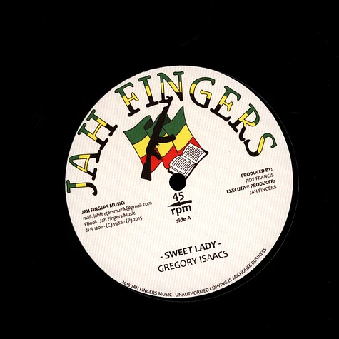 Gregory Isaacs - Sweet Lady, Dub / I Do, Dub