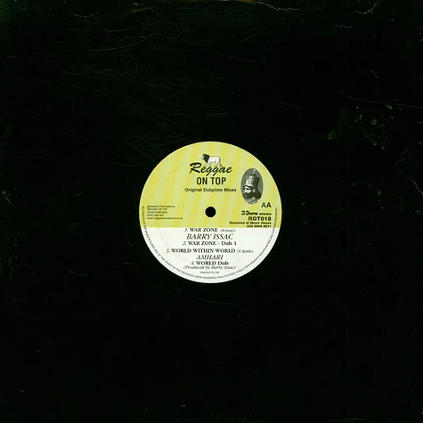 Barry Issac, Amhari - War Zone, Dub, World Within World, Dub / Dub1, Dub 2, Dub 3