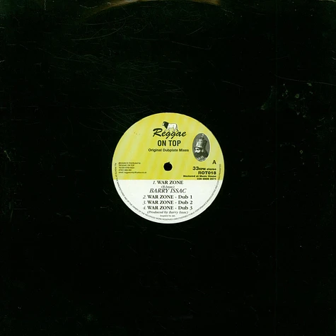 Barry Issac, Amhari - War Zone, Dub, World Within World, Dub / Dub1, Dub 2, Dub 3