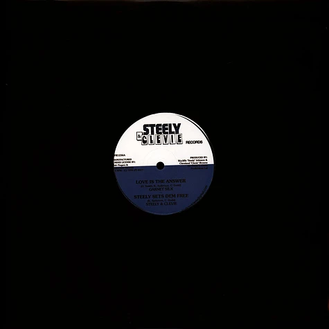 Garnet Silk, Steely & Clevie - Love Is The Answer, Steely Sets Dem Free / A Man In Love, Dub