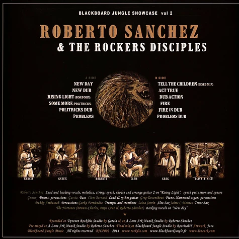 Roberto Sanchez Meets The Rockers Disciples - Blackboard Jungle Showcase Vol.2