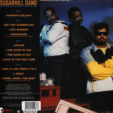 Sugarhill Gang - Best Of Sugarhill Gang - Rapper's Delight