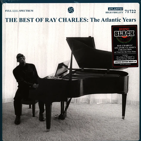 Ray Charles - The Best Of Ray Charles:The Atlantic Years White Vinyl Edition
