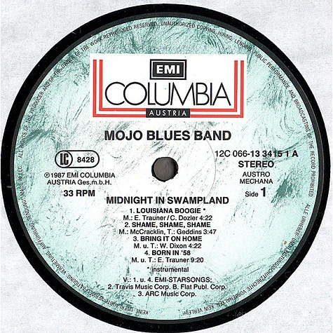 Mojo Blues Band - Midnight In Swampland