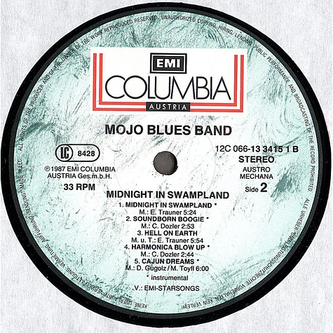 Mojo Blues Band - Midnight In Swampland