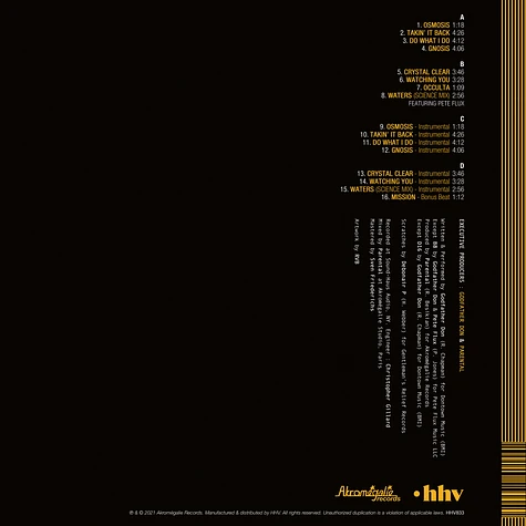 Godfather Don & Parental (de Kalhex) - Osmosis Black Vinyl Edition