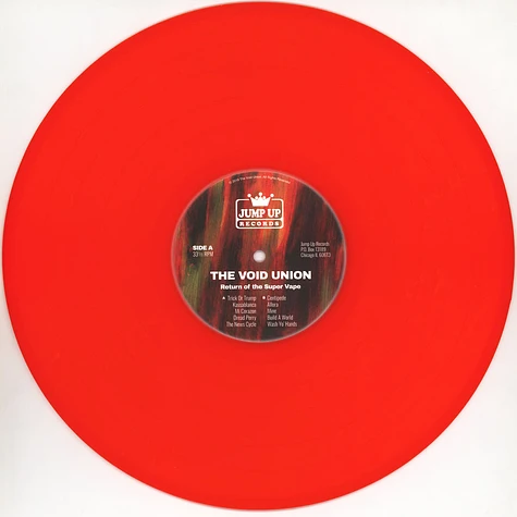 Void Union - Return Of The Super Vape Orange Vinyl Edition