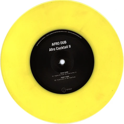 Afro Dub - Afro Cocktail II Yellow Vinyl Edition