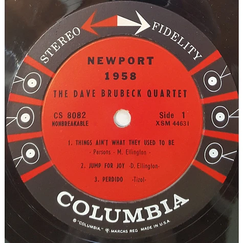 The Dave Brubeck Quartet - Newport 1958