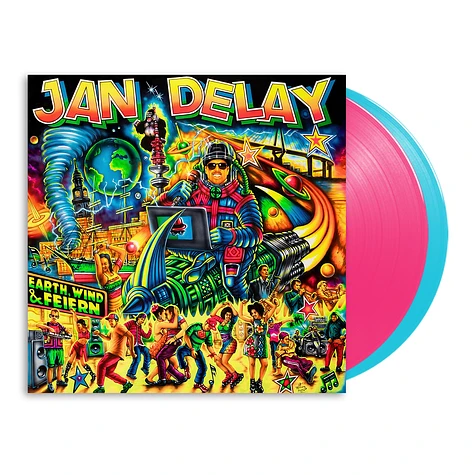 Jan Delay - Earth, Wind & Feiern HHV Exclusive Colored Vinyl Edition