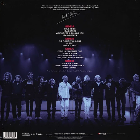 Foreigner - Double Vision: Then And Now - Vinyl 2LP - 2021 - EU ...