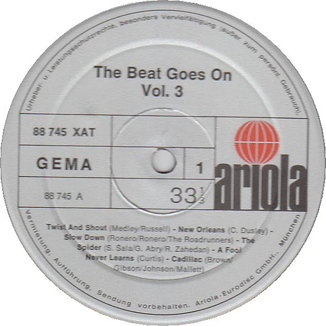 V.A. - The Beat Goes On Vol. 3