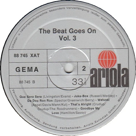 V.A. - The Beat Goes On Vol. 3