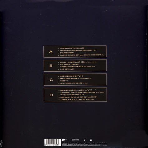 Die Prinzen - Krone Der Schöpfung Limited Hardcover Gold Vinyl Edition