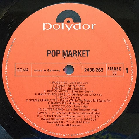 V.A. - Pop Market 1