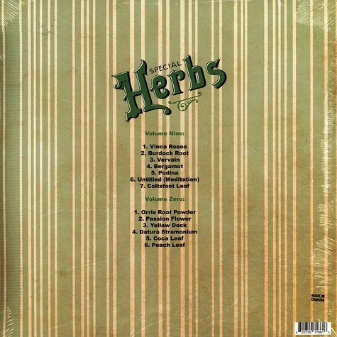 MF DOOM - Special Herbs Volume 9 & 0