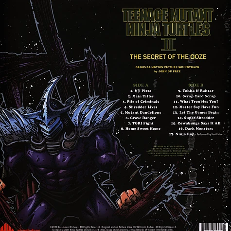 John Du Prez - OST Teenage Mutant Ninja Turtles Part II: The Secret Of The Ooze