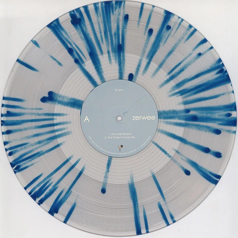 Billy Cobb - Zerwee Clear w/ Blue Splatter Vinyl Edition