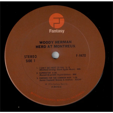 Woody Herman - Herd At Montreux