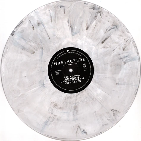 Haftbefehl - Das Schwarze Album White & Black Marbled Vinyl Edition