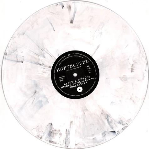 Haftbefehl - Das Schwarze Album White & Black Marbled Vinyl Edition