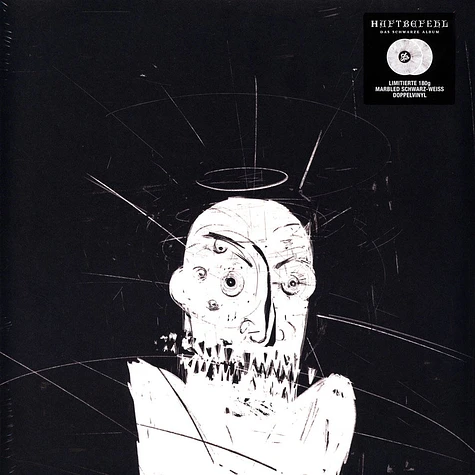 Haftbefehl - Das Schwarze Album White & Black Marbled Vinyl Edition