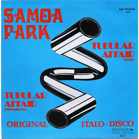 Samoa Park - Tubular Affair