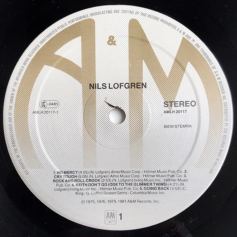 Nils Lofgren - The Best