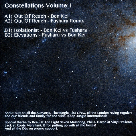 Ben Kei / Fushara - Constellations Volume One