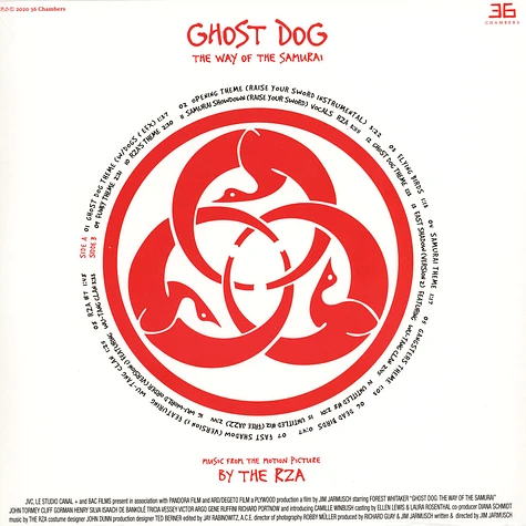 RZA - Ghost Dog: The Way Of The Samurai Black Vinyl Edition