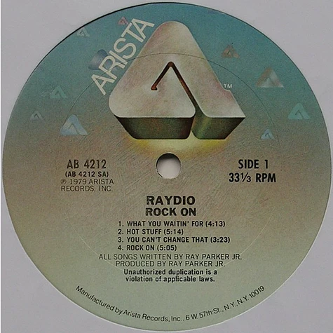 Raydio - Rock On