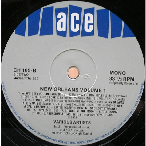 V.A. - New Orleans Volume 1