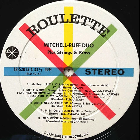 The Mitchell-Ruff Duo - Plus Strings And Brass