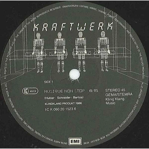 Kraftwerk - Musique Non Stop