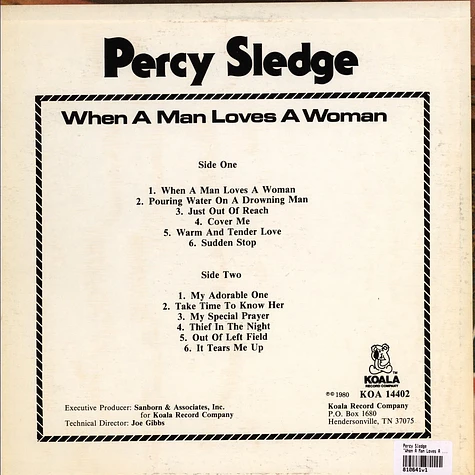 Percy Sledge - "When A Man Loves A Woman"