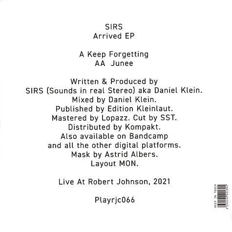 SIRS - Arrived EP