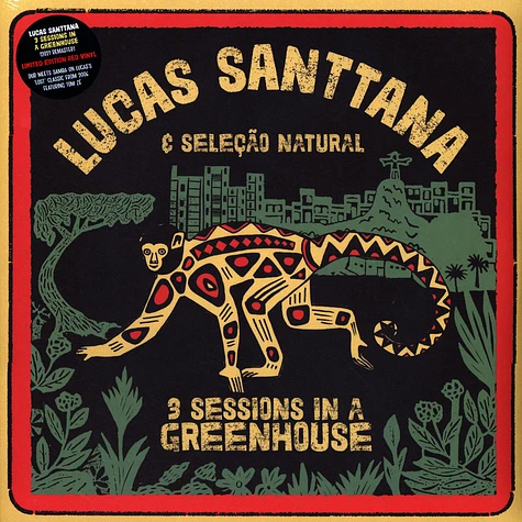 Lucas Santtana - 3 Sessions In A Greenhouse Red Vinyl Edition