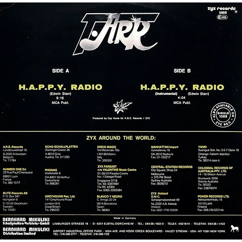 T. Ark - H.A.P.P.Y. Radio