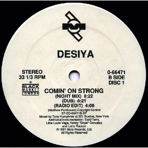 Desiya - Comin' On Strong