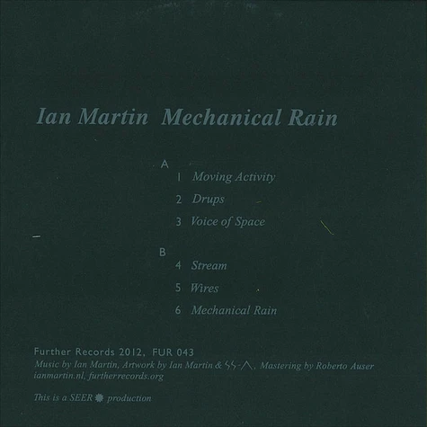 Ian Martin - Mechanical Rain