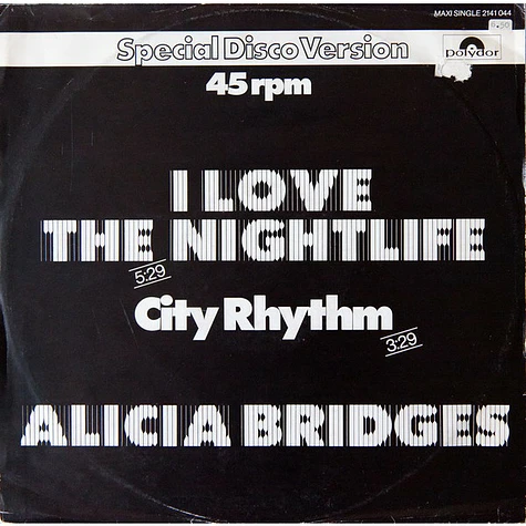 Alicia Bridges - I Love The Nightlife