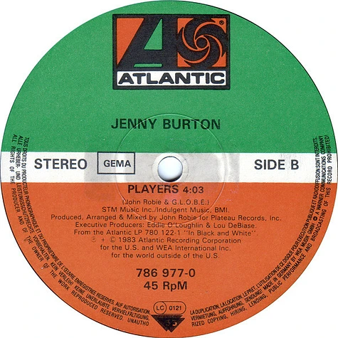 Jenny Burton - Remember What You Like