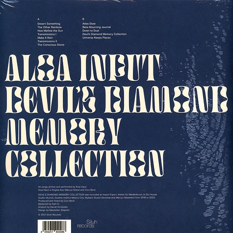 Aloa Input - Devil's Diamond Memory Collection Black Vinyl Edition