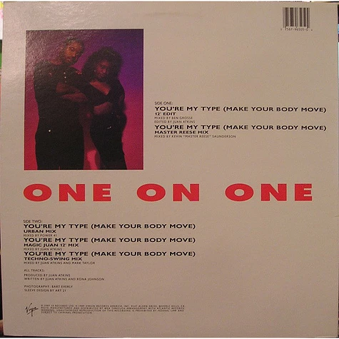 One on One - You're My Type (Make Your Body Move) (Juan Atkins Mix)
