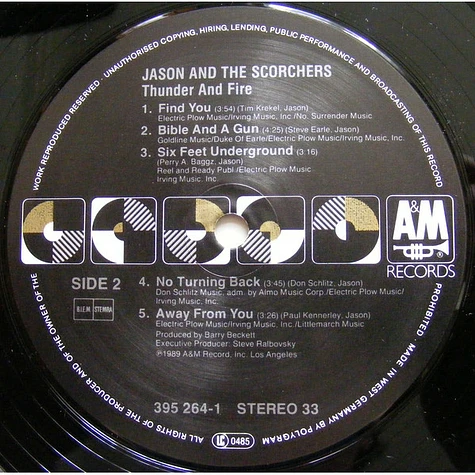 Jason & The Scorchers - Thunder And Fire