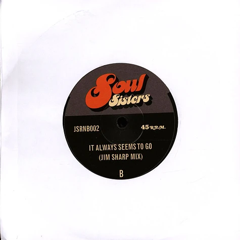 Jim Sharp - Never Gonna Get It (Jim Sharp Mix) / It Always Seems To Go (Jim Sharp Mix)